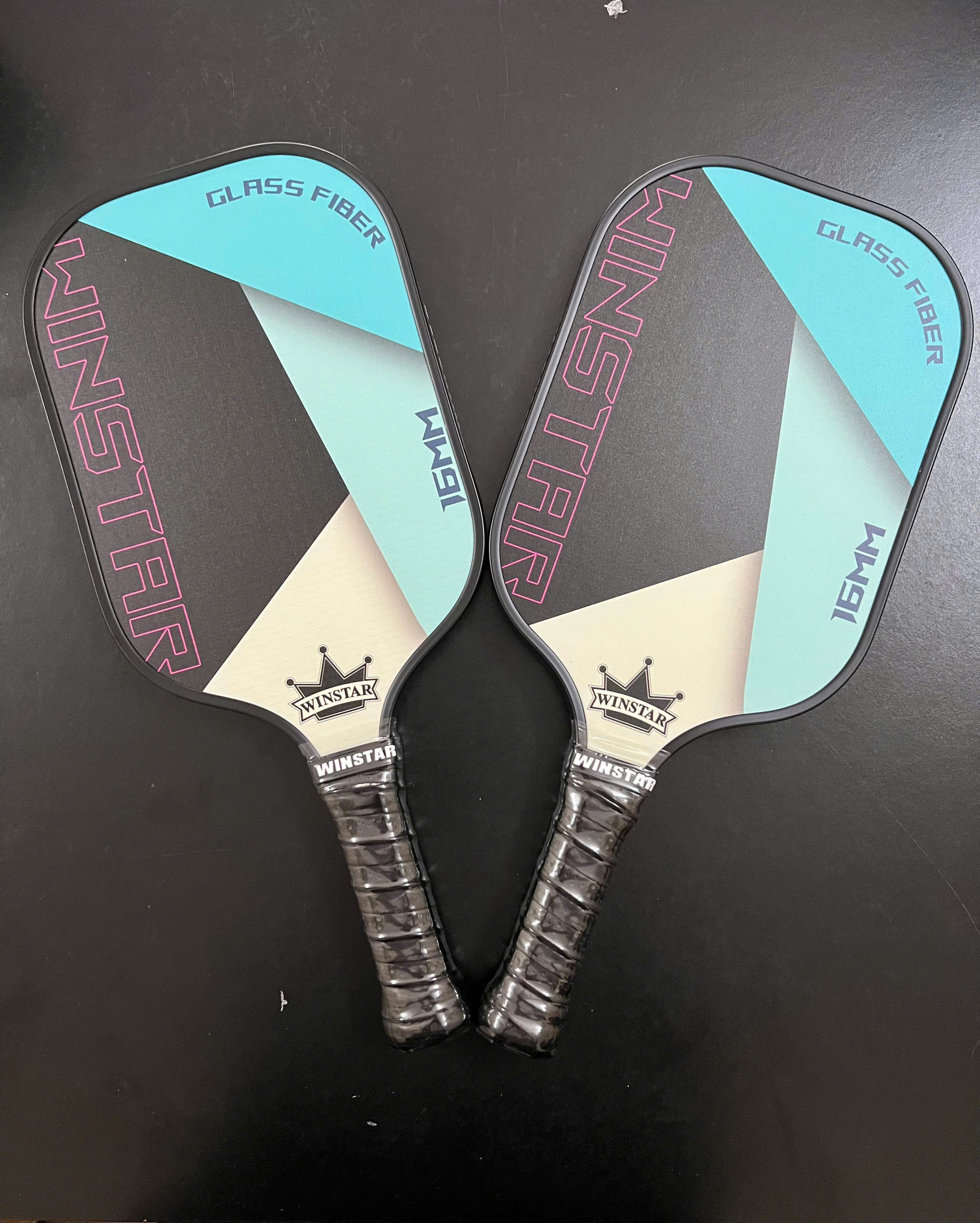 CẶP VỢT PICKLEBALL WINSTAR FIBER CARBON